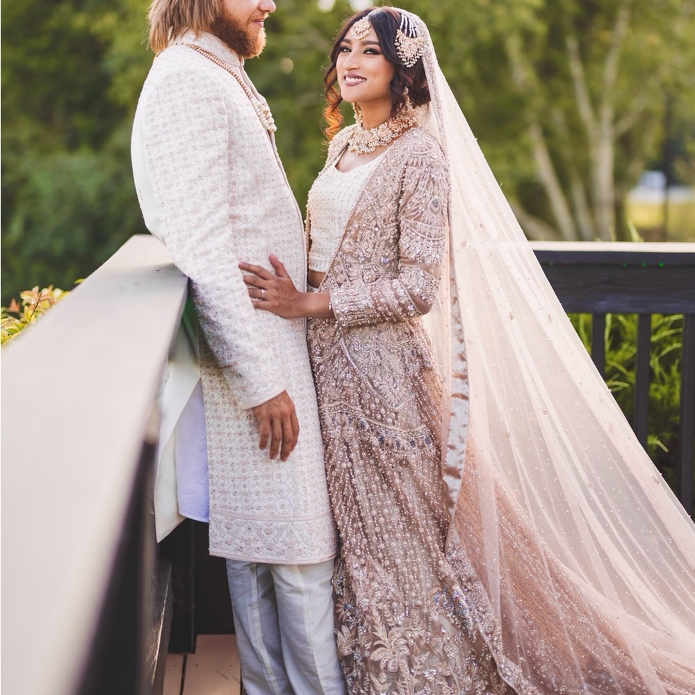 Elegant Embroidered Bridal Lehenga
